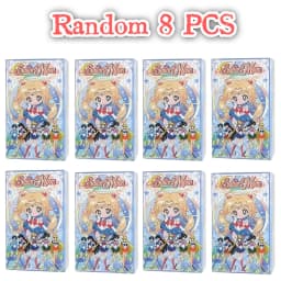 Sailor Moon Figure Blind Box Anime Usagi Tsukino/Chiba Mamoru/Chibiusa Cartoon Figurine Collectible Doll PVC Desktop Model Toys