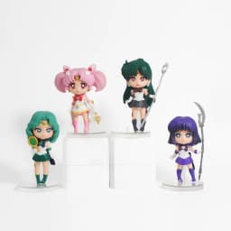 Sailor Moon Figure Blind Box Anime Usagi Tsukino/Chiba Mamoru/Chibiusa Cartoon Figurine Collectible Doll PVC Desktop Model Toys
