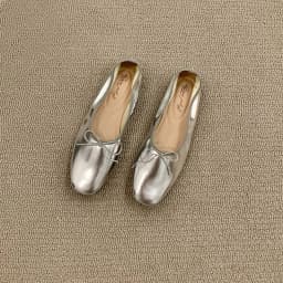 Fashion Shallow Women Ballet Flats Dance Shoes Casual Female Soft Footwear Butterfly-Knot Ladies Flats Slip On Shoes