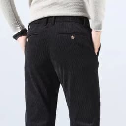 Autumn and Winter Men's Corduroy Trousers New Men's Clothing Stretch Slim Fit Casual Pants Fashion Mens Business Work Pants