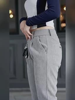 Autumn and Winter Men's Corduroy Trousers New Men's Clothing Stretch Slim Fit Casual Pants Fashion Mens Business Work Pants