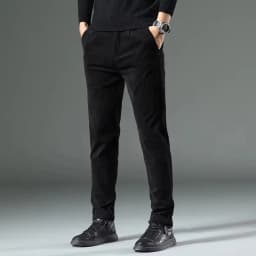 Autumn and Winter Men's Corduroy Trousers New Men's Clothing Stretch Slim Fit Casual Pants Fashion Mens Business Work Pants
