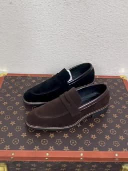 Men's Casual Business Shoes Mens Classic British Style Penny Loafers Moccasins Fashion Party Wedding Flats for Men