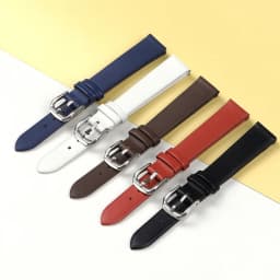 6mm 8mm 10mm 12mm 13mm 14mm 16mm 17mm Cowhide Leather Watch Strap Ultra Thin Soft Bracelet for Women Men Universal Wrist Band