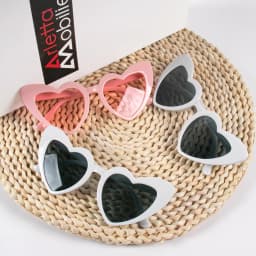 10pcs Bachelorette Party Sunglasses Black White Pink Square Heart Shape Glasses Bride and Groom Photo Glasses Bridal Shower Deco