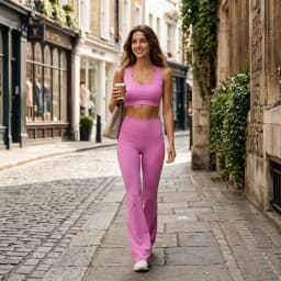 Women Two Pieces Fitness Yoga Set Solid Color Gym Suit Sexy Open-Back Top Leggings Quick Dry Workout Clothes Female Sportswear