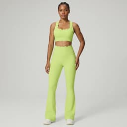 Women Two Pieces Fitness Yoga Set Solid Color Gym Suit Sexy Open-Back Top Leggings Quick Dry Workout Clothes Female Sportswear