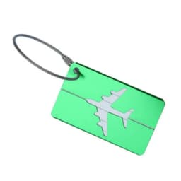 Fashion Metal Travel Luggage Tags Baggage Name Tags Suitcase Address Label Holder Aluminium Alloy Luggage Tag Travel Accessories