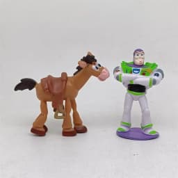 Toy Story 5 Action Figures Toys Woody Buzz Lightyear Jessie Lilypad Dolls Cake Toppers Desktop Ornaments Birthday Christmas Gift