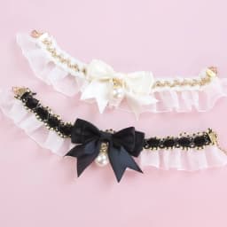 Pet Dog Cat Collar Cute Lace Bow Cat Collar Adjustable Cat Necklace Jewelry Sweet Neck Decorative Pet Accessories Pet Supplies