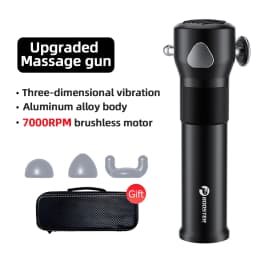 Booster Upgraded Massage Gun Powerful Handheld Cordless Deep Tissue Vibrating Muscle Massager with 3 Speeds for Sensitive Areas