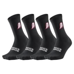 ROCKBROS Socks Men Women High Elasticity Breathable Running Cycling Socks Outdoor Climbing Hiking High Quality Socks 4 pair