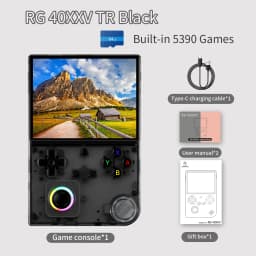 ANBERNIC RG40XXV & RG35XX Plus Retro Handheld Game Console 640*480 IPS Screen Linux 64-bit Support WIFI,Bluetooth,HDMI