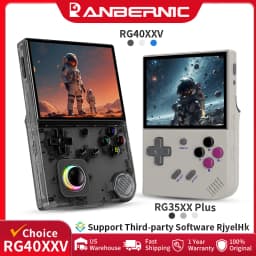 ANBERNIC RG40XXV & RG35XX Plus Retro Handheld Game Console 640*480 IPS Screen Linux 64-bit Support WIFI,Bluetooth,HDMI