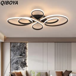Modern Floor LED Ceiling Light Remote Control Nordic Ceiling Lamp For Living Room Bedroom Dining Room Home Indoor Lighting Decor