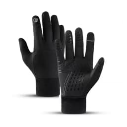 Outdoor Motorcycle Gloves with Winter Insulation and Waterproof Electric Bike Handle Cover Touch Screen Full Finger Riding Equip
