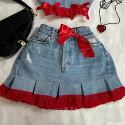American High Street Autumn High Waist Fashion Hot Girl Short Top with Sweet and Cool Hip Hop Design and Versatile Two Piece Set