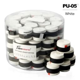 60 pcs /Lot White Black Colorful Coated Tennis Overgrips Badminton Grips Tennis Racket Tapes Fishing Rod Sweatbands 0.6mm 0.7 mm