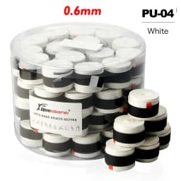 60 pcs /Lot White Black Colorful Coated Tennis Overgrips Badminton Grips Tennis Racket Tapes Fishing Rod Sweatbands 0.6mm 0.7 mm