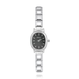 Hapiship 2025 Fashion Wholesale Women's Stainless Steel Oval Watch Bracelet for Student Friend Wife Birthday Jewelry Gift G012