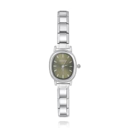 Hapiship 2025 Fashion Wholesale Women's Stainless Steel Oval Watch Bracelet for Student Friend Wife Birthday Jewelry Gift G012