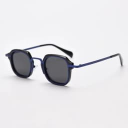 UVLAIK Metal Punk Sunglasses Women Luxury Brand Vintager Sun Glasses Men Irregular Square Hip Hop Sunglass Shades UV400