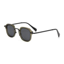 UVLAIK Metal Punk Sunglasses Women Luxury Brand Vintager Sun Glasses Men Irregular Square Hip Hop Sunglass Shades UV400