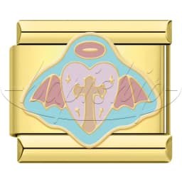 Hapiship New Enamel Italian Charms, Gold Plated Fitness Travel Sports Theme Bracelet Beads, DIY Jewelry Gifts for Women DJ2059