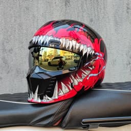 New Retro Motorcycle Helmet Casco Para Motos Multi Functional Combination Helmet Black Warrior Scorpion Helmet Casco Para Motos