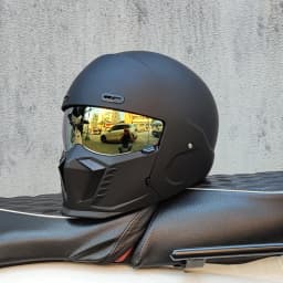 New Retro Motorcycle Helmet Casco Para Motos Multi Functional Combination Helmet Black Warrior Scorpion Helmet Casco Para Motos