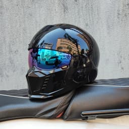 New Retro Motorcycle Helmet Casco Para Motos Multi Functional Combination Helmet Black Warrior Scorpion Helmet Casco Para Motos