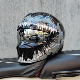 New Retro Motorcycle Helmet Casco Para Motos Multi Functional Combination Helmet Black Warrior Scorpion Helmet Casco Para Motos