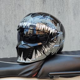 New Retro Motorcycle Helmet Casco Para Motos Multi Functional Combination Helmet Black Warrior Scorpion Helmet Casco Para Motos