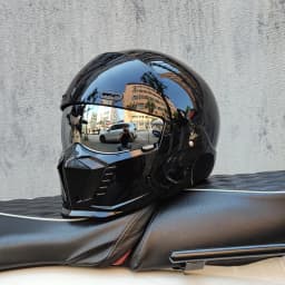 New Retro Motorcycle Helmet Casco Para Motos Multi Functional Combination Helmet Black Warrior Scorpion Helmet Casco Para Motos