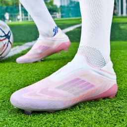 Men Turf Soccer Cleats Non‑slip Wear‑resistant Football Boots Breathable Lightweight Outdoor Artificial Grass Training Shoes