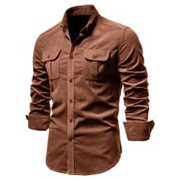 New Men's Casual Shirt 5XL Male Overshirt 2025 Military Cotton Long Sleeve Shirts Men Brand Clothing High Quality Blouse