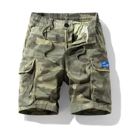 New Summer Men Cotton Cargo Shorts Men Fashion Breeche Bermuda Beach Jogger Shorts  Japanese Style  Casual Shorts Male