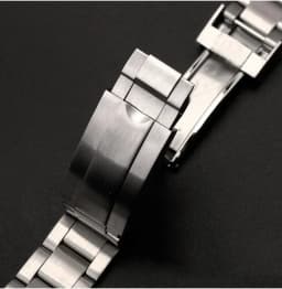 20mm 904L Watchbands For SUB DAYTONA NH35 NH36 Rolex Men Glide Lock Clasp Watch Strap Solid Stainless Steel Watch Bracelet