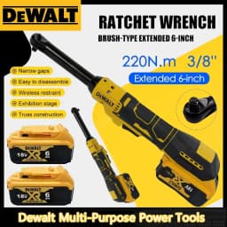 Dewalt Electric Wrench, Extended Ratchet Wrench, Electric Soldering Iron, Reciprocating Saw, Multi-function Power Tools