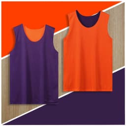 2026 Male Adult Reversible Basketball Vest Youth double sideBasketball Vest Customized Youth Sportswear Team Training Top