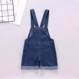 DIIMUU Summer 1-3Y Children Kids Baby Boys Denim Pants Infants Girls Short Overalls Clothing Kid Casual Cartoon Print Bottoms