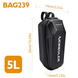 NEWBOLER 3L/5L Electric Scooter Bag Accessories Electric Vehicle Bag With Water bottle bag Waterproof Scooter Front Bag Bike Bag