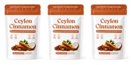 Ceylon Cinnamon Softgels Blood Sugar Metabolism Antioxidant Defense with Cinnamon Extract MCT Oil 7200 mg Equivalent 30 Softgels