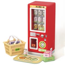 In Stock Rolife Kawaii Super World Beverage Vending Machine Set with Mini Building Blocks and Toy Eggs As Gift Items