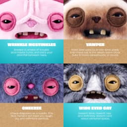 Oringal Fuggler Alley Cat Keyring 5 Inch Collectible Ugly Monster Plush Keychain Blind Box Toy