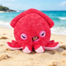 Fuggler Chonky Series 38CM Plush Toys Funny Ugly Teeth Monster Dolls Cute Animal Sofa Ornament Throw Pillow Kids Adult Gift