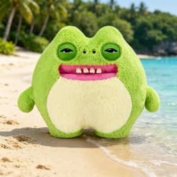 Fuggler Chonky Series 38CM Plush Toys Funny Ugly Teeth Monster Dolls Cute Animal Sofa Ornament Throw Pillow Kids Adult Gift