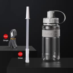 2 Liter Big Water Bottle with Straw 2L/1.5L/1L/0.6L Large Capacity School Gym Sports Drinking Bottles BPA Free Fitness