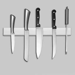 30/40/50CM Magnetic Knife Holder for Wall Stainless Steel Strong Magnetic Knife Strip for Knife Organizer Kitchen Accessories