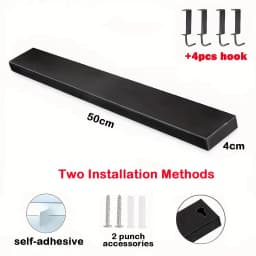 30/40/50CM Magnetic Knife Holder for Wall Stainless Steel Strong Magnetic Knife Strip for Knife Organizer Kitchen Accessories